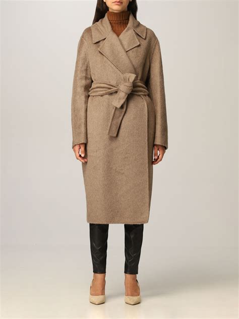 Dove gray cashmere coat 